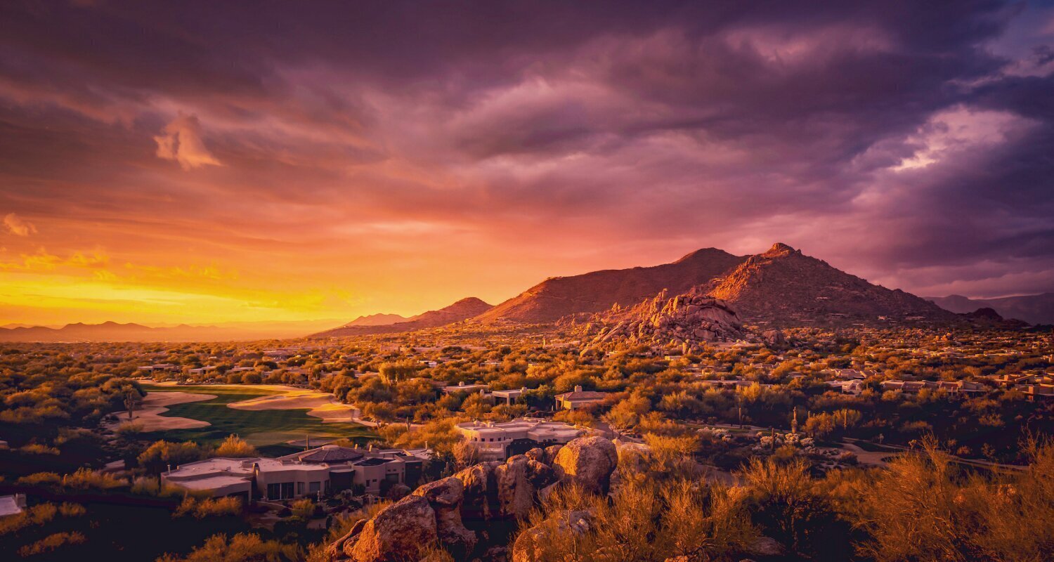 Large beautiful Arizona landscape